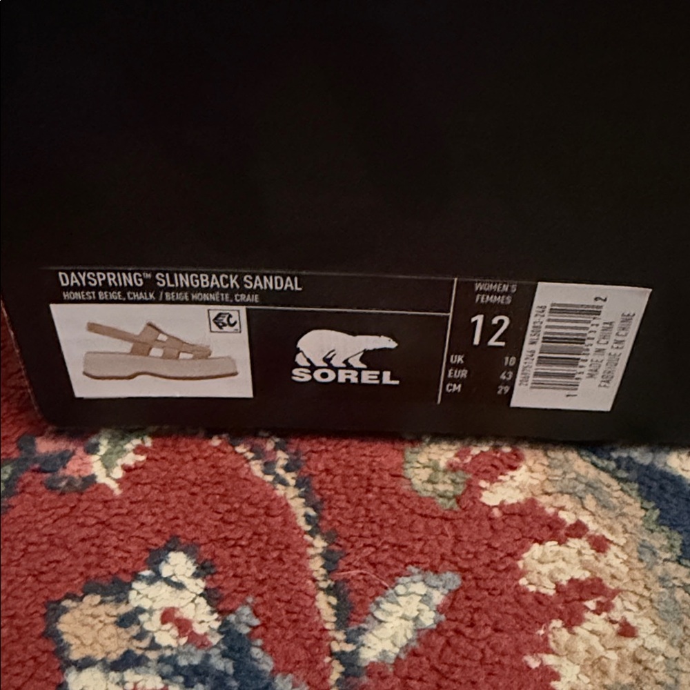 Sorel Dayspring Slingback Sandal size 12 - Picture 2 of 5